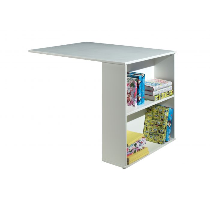 Pino desk for midsleeper white *